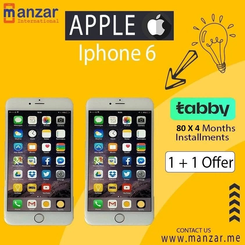 Apple Iphone 6 | 2Pcs Bundle – Tekmart Store Online